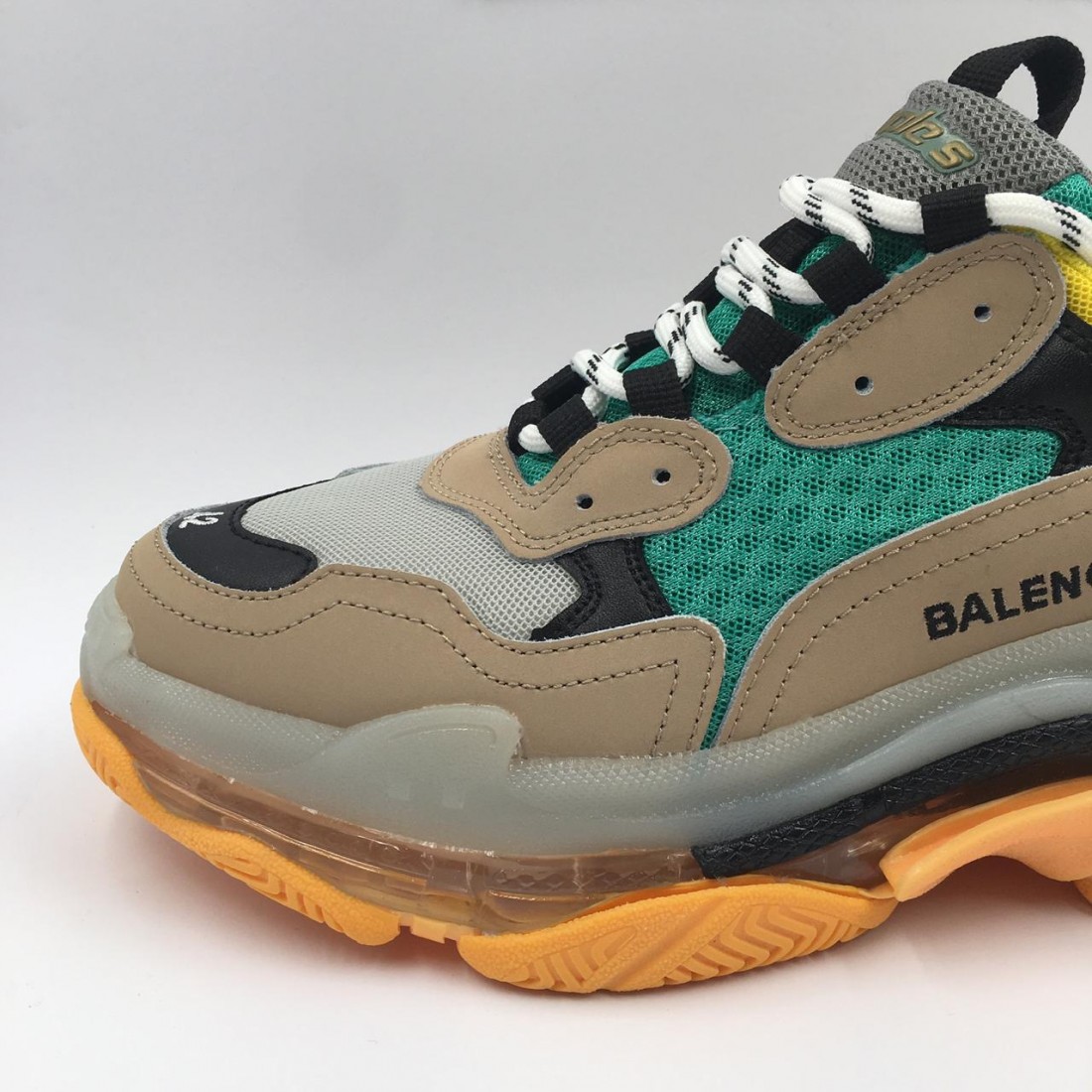 balenciaga green and yellow